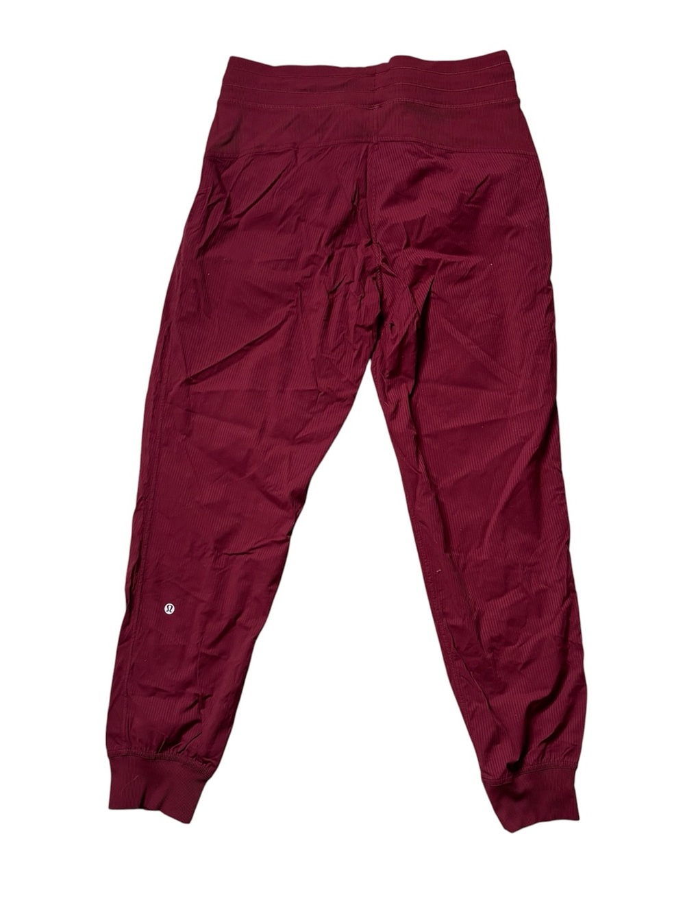 Lululemon Athletica Burgundy High-Rise Track Joggers Size 8 - Picture 3 of 8